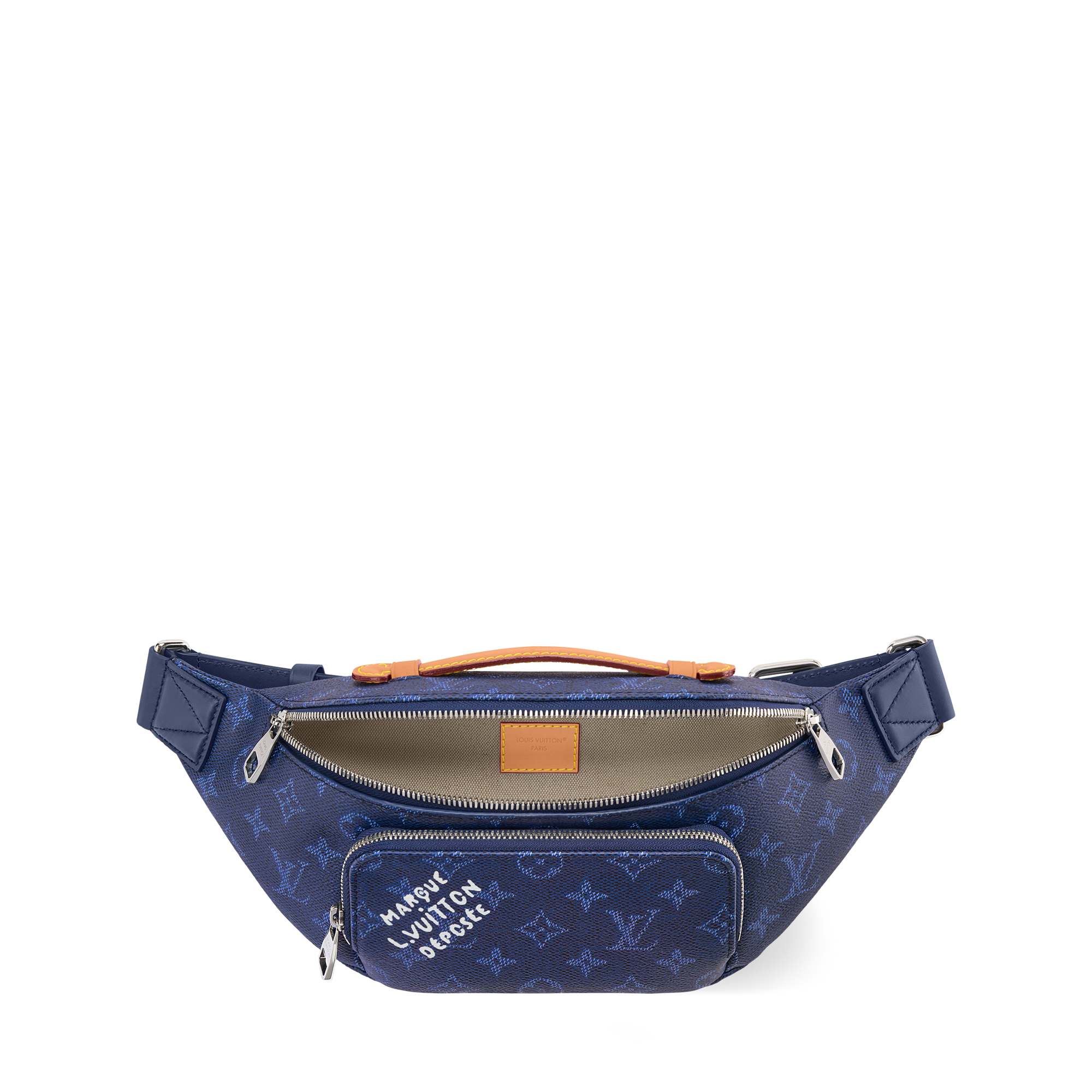 新品 ルイヴィトン Louis Vuitton ウエストバッグ・ボディバッグ RUSH BUMBAG ブルー Rush Bumbag Monogram Heritage - Bags and Small Leather Goods
